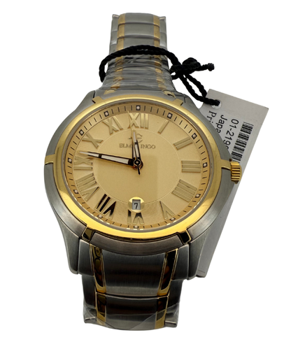 Two-Tone Date Watch