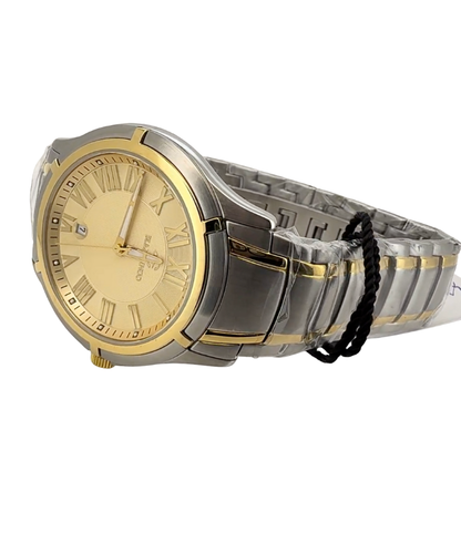 Two-Tone Date Watch