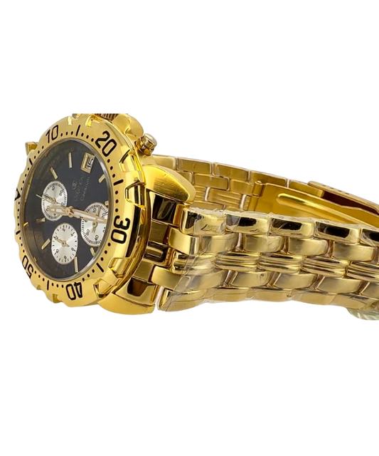 Commander | Gold Sports Chronograph