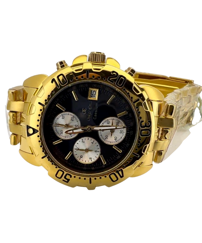 Commander | Gold Sports Chronograph